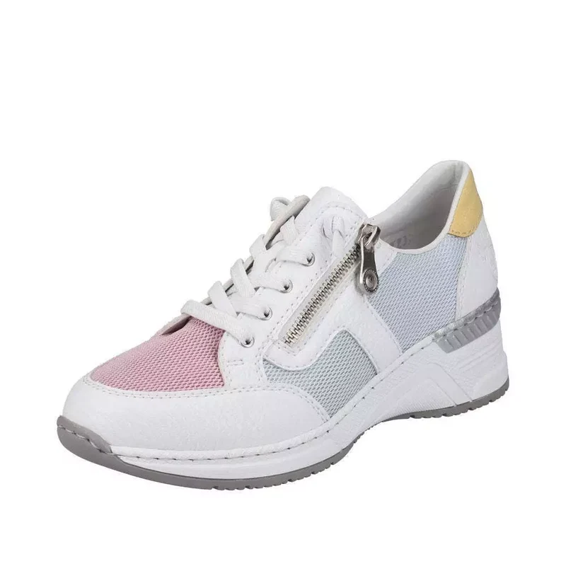 Rieker Damen Revolution Fashion Trainer – Weiß