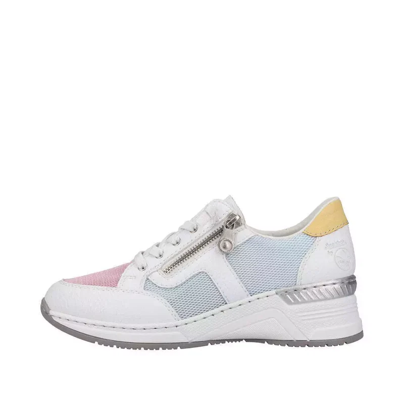 Rieker Damen Revolution Fashion Trainer – Weiß
