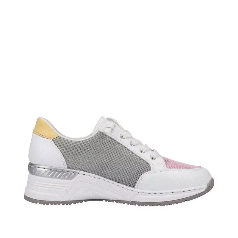 Rieker Damen Revolution Fashion Trainer – Weiß