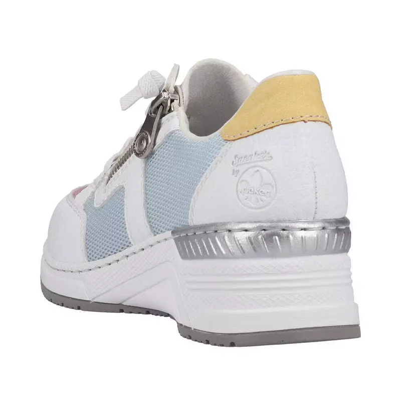 Rieker Damen Revolution Fashion Trainer – Weiß