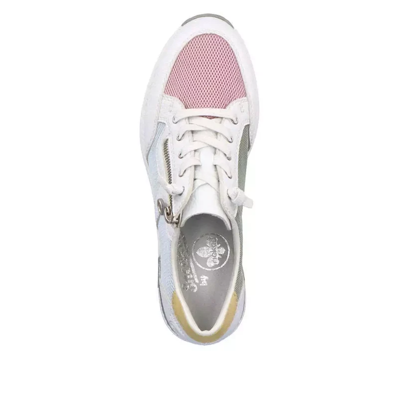 Rieker Damen Revolution Fashion Trainer – Weiß