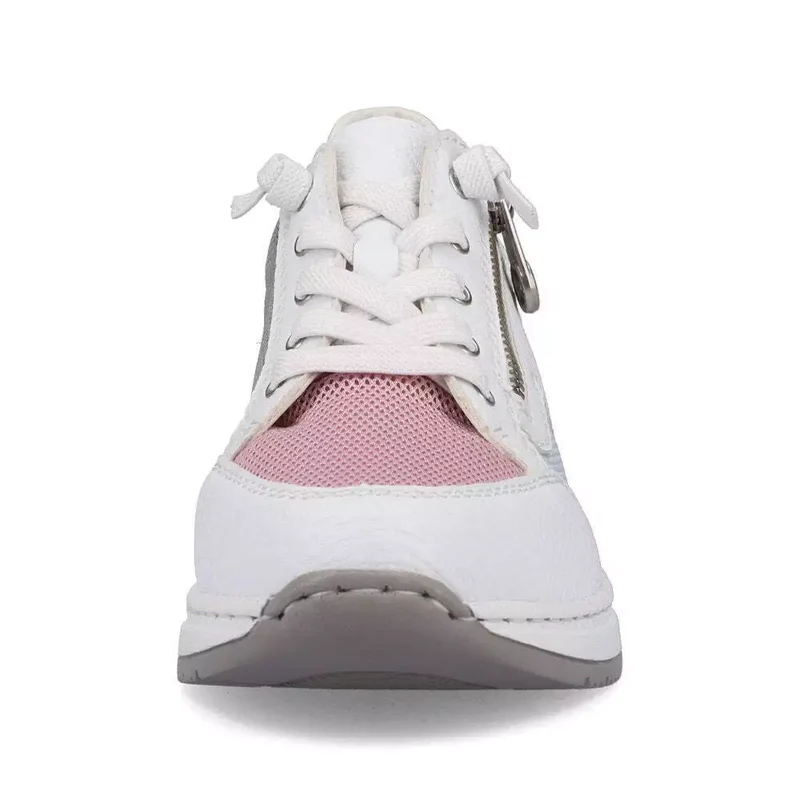 Rieker Damen Revolution Fashion Trainer – Weiß