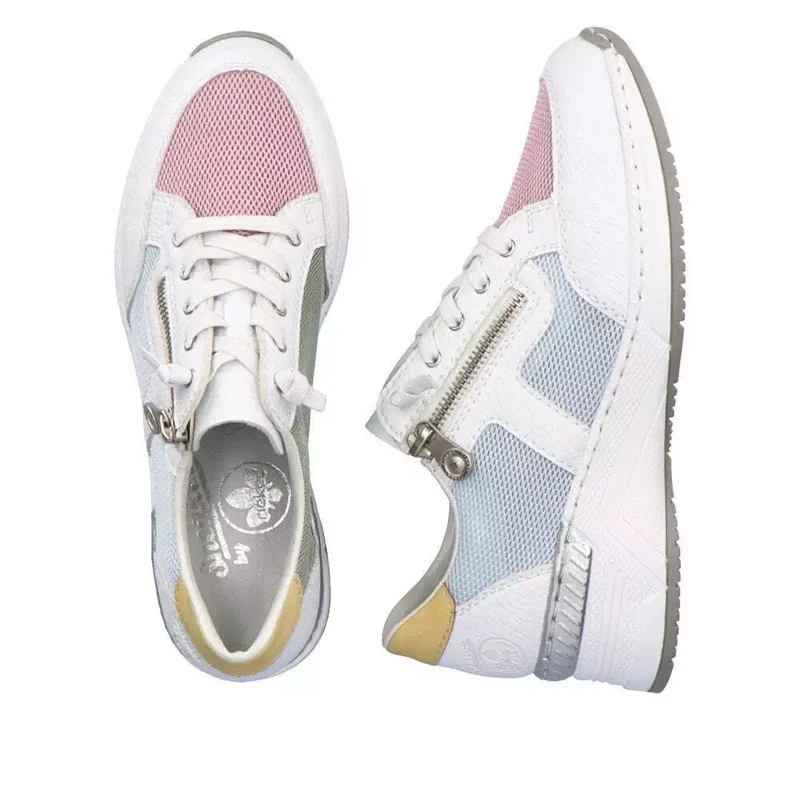 Rieker Damen Revolution Fashion Trainer – Weiß
