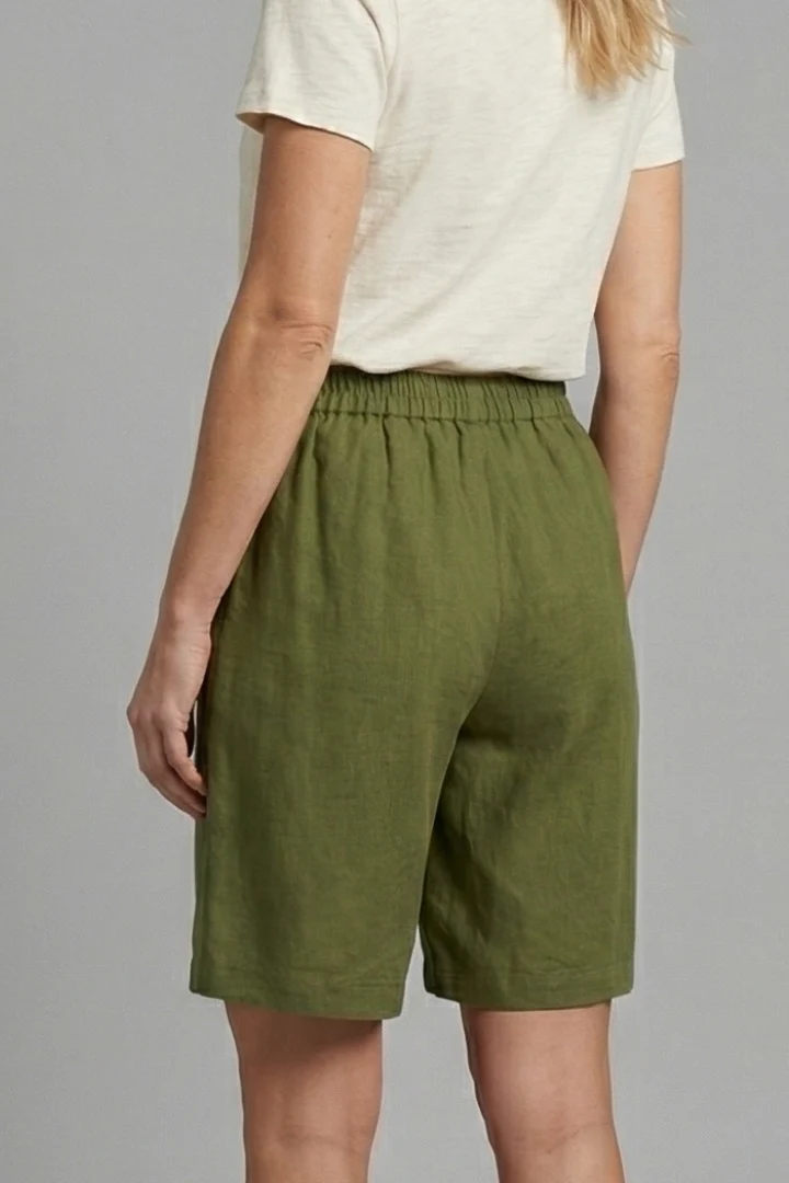 Rania | Damen Bermuda Shorts mit Kordelzug