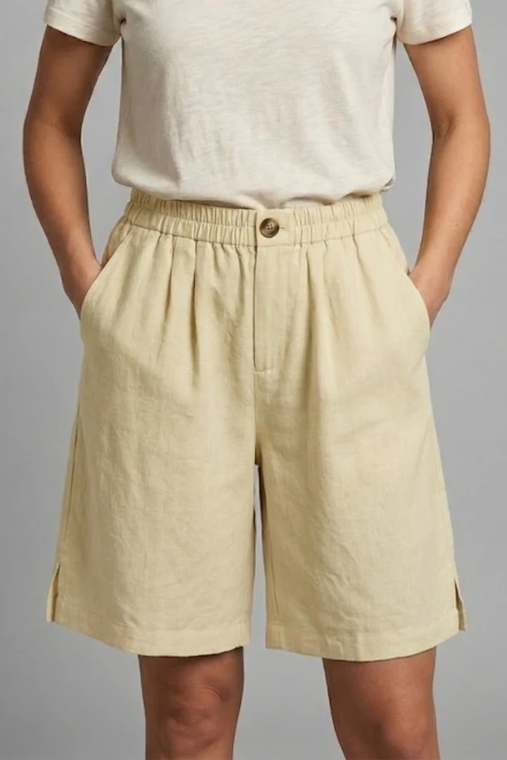 Rania | Damen Bermuda Shorts mit Kordelzug