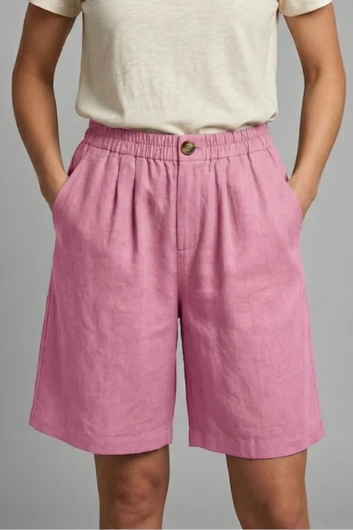 Rania | Damen Bermuda Shorts mit Kordelzug