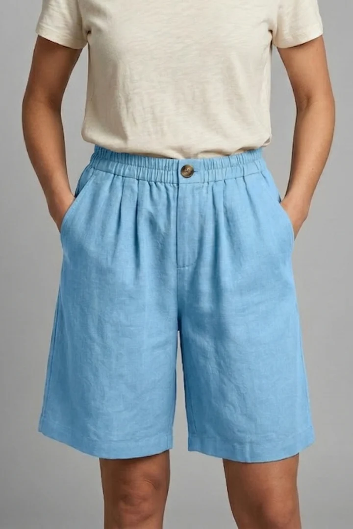Rania | Damen Bermuda Shorts mit Kordelzug