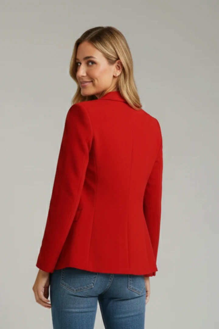 Rosemarie | Damen Taillierter Einreihiger Blazer