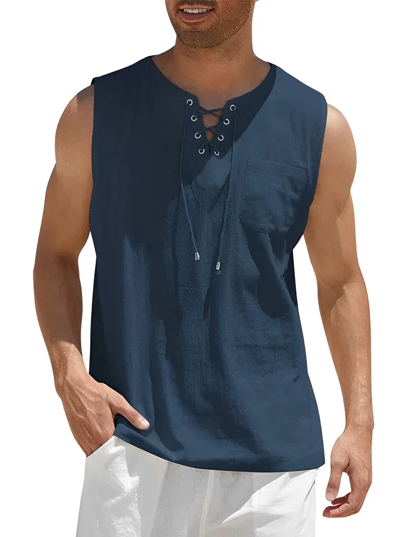 Valentin | Herren V-Ausschnitt Tank Top ärmellos