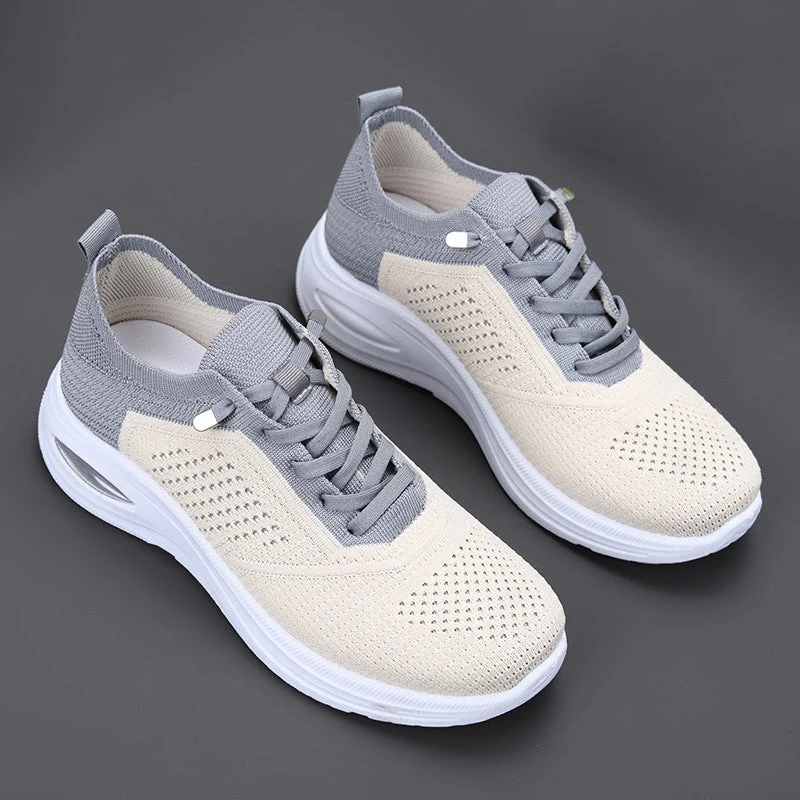 Ingrid | Damen Plateau Sneaker mit Schnürung