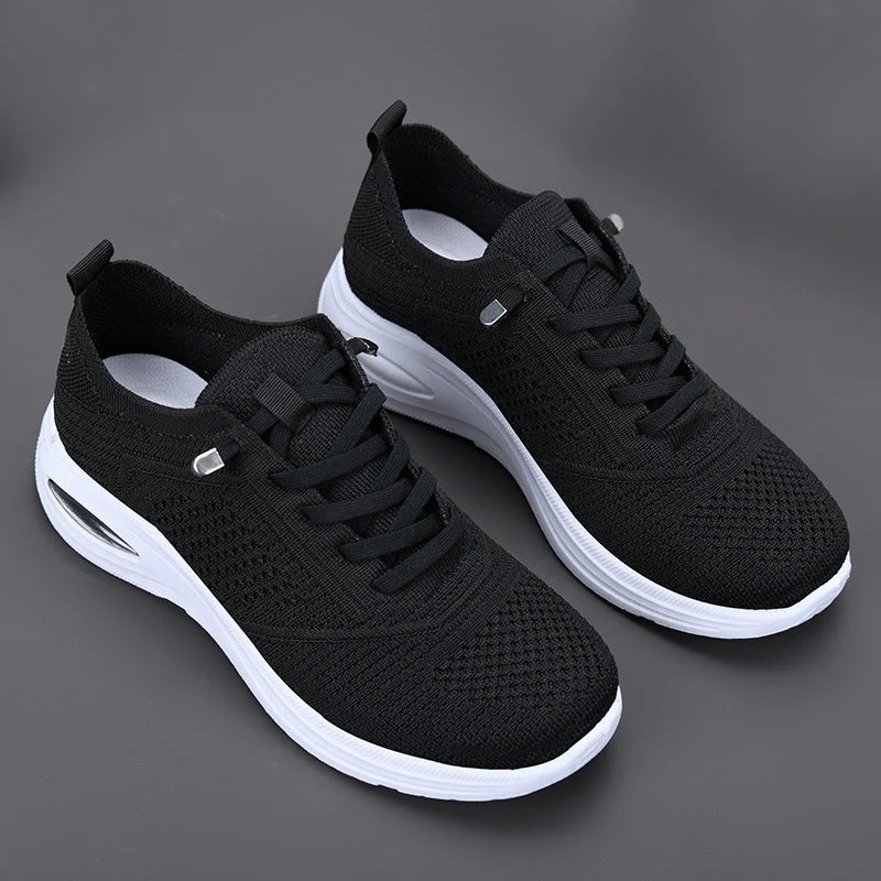 Ingrid | Damen Plateau Sneaker mit Schnürung