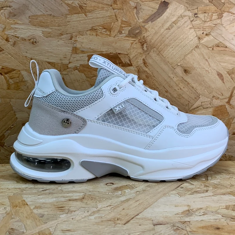 Xti Modische Damen-Sneaker – Weiß