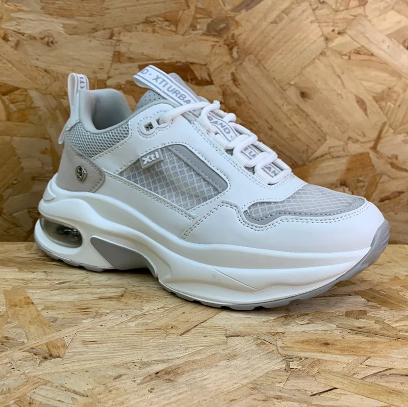 Xti Modische Damen-Sneaker – Weiß