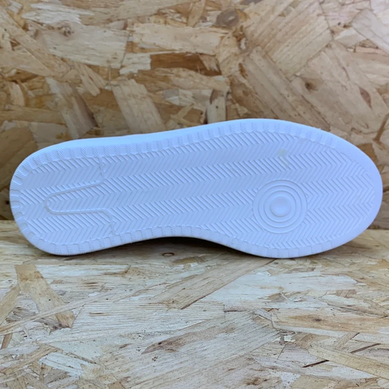Carmela Mode-Sneaker aus Leder für Damen – Weiß / Silber