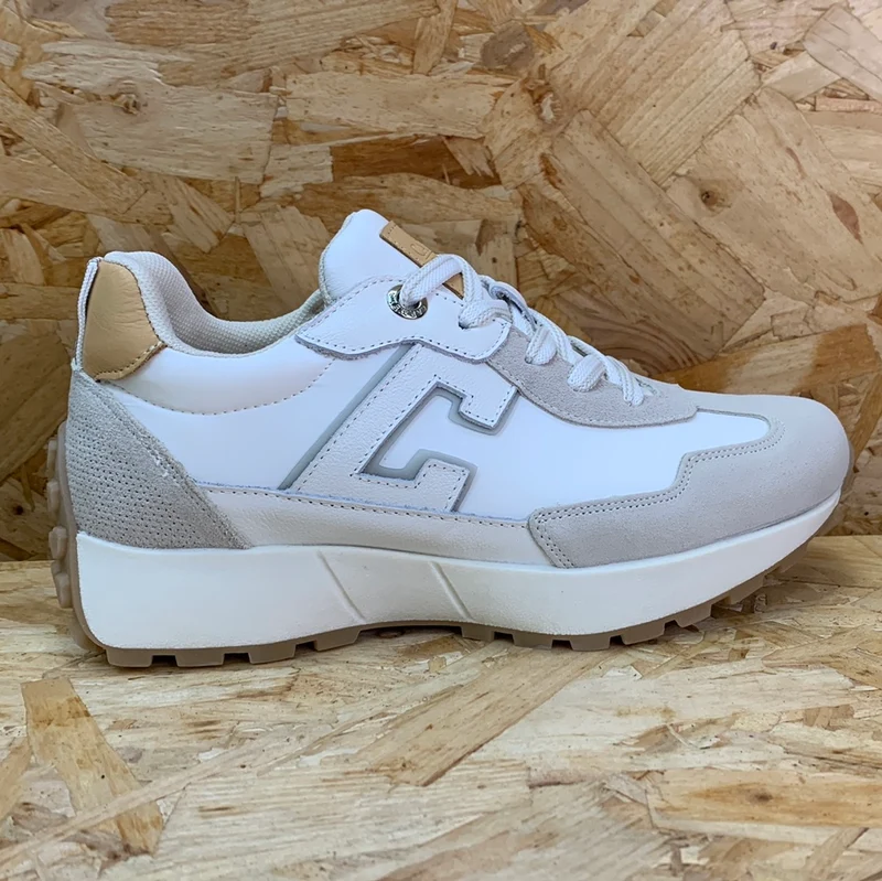 Carmela Mode-Sneaker aus Leder für Damen – Ice