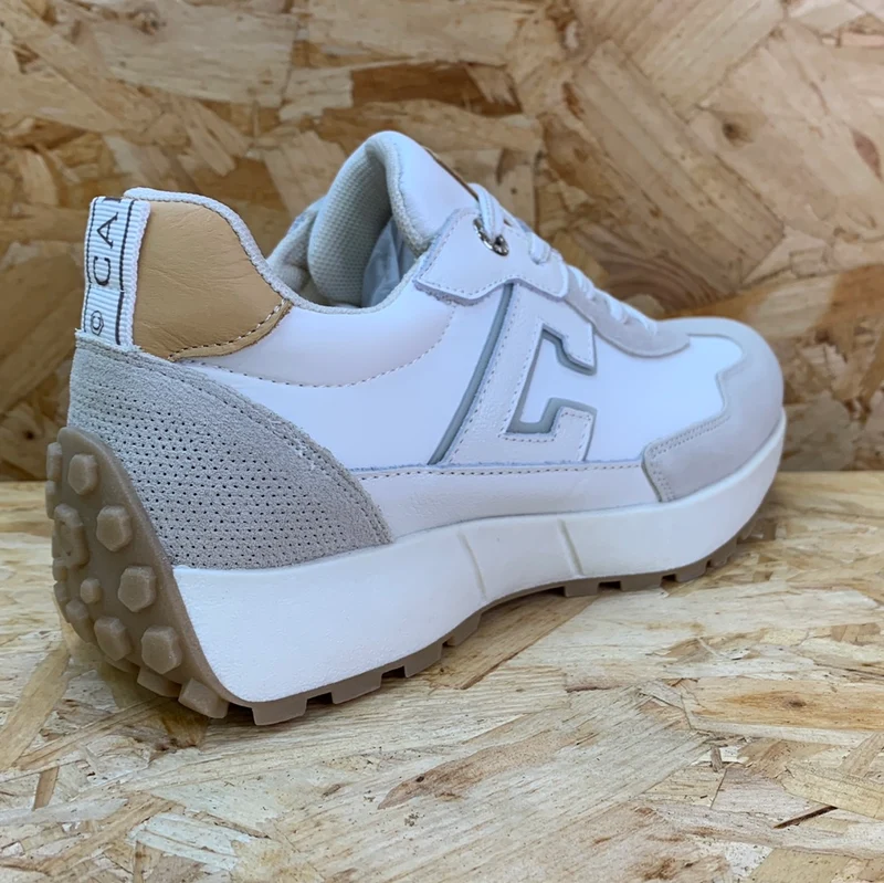 Carmela Mode-Sneaker aus Leder für Damen – Ice