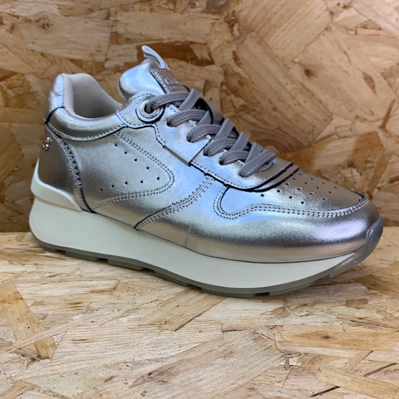 Carmela Mode-Sneaker aus Leder für Damen – Metallic