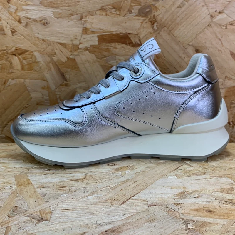 Carmela Mode-Sneaker aus Leder für Damen – Metallic