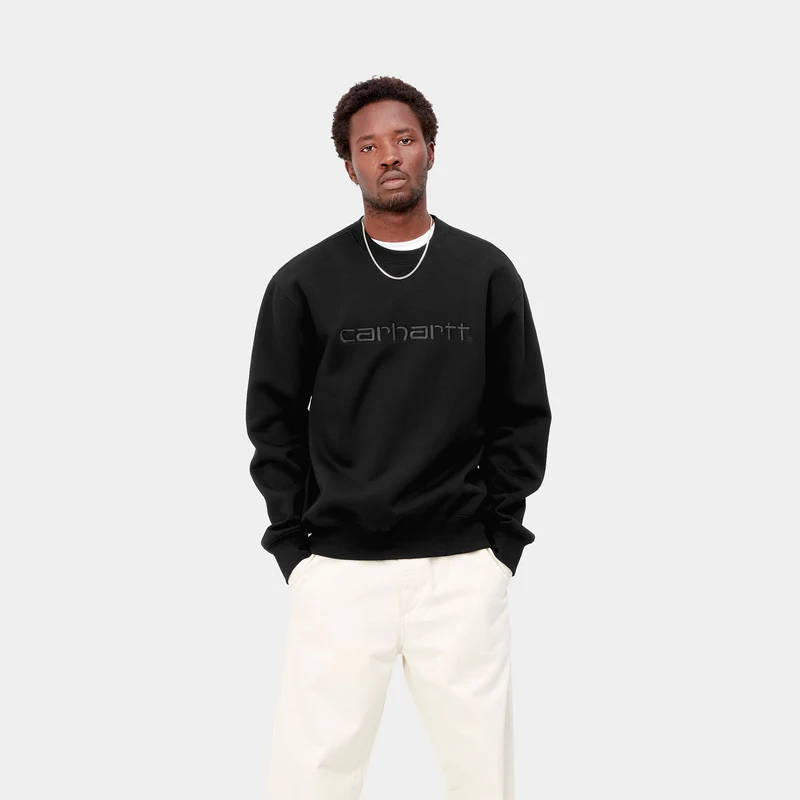 Carhartt WIP Herren Carhartt WIP Sweat-Top - Schwarz / Schwarz