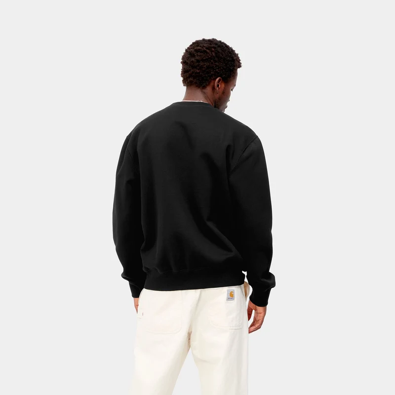 Carhartt WIP Herren Carhartt WIP Sweat-Top - Schwarz / Schwarz