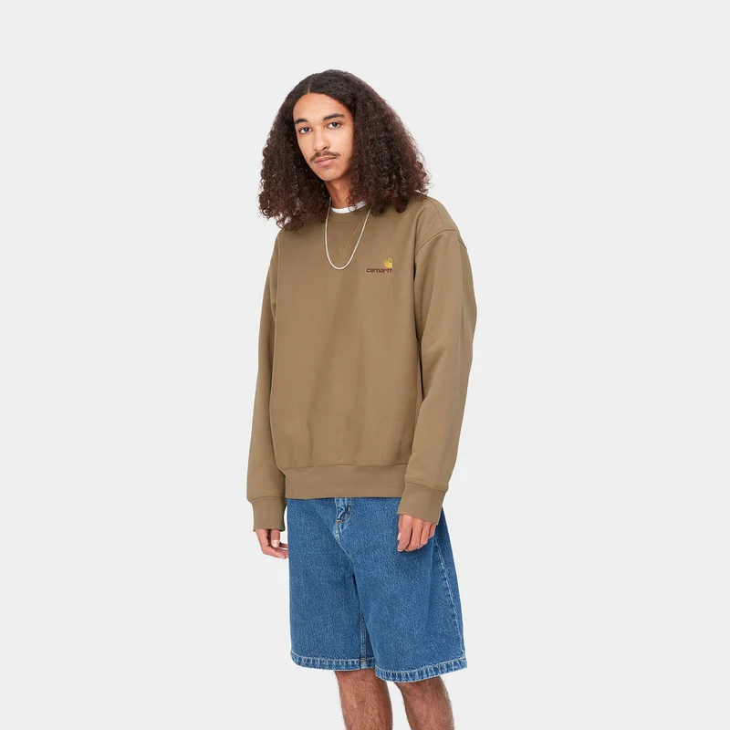 Carhartt WIP Herren American Script Sweatshirt - Buffalo