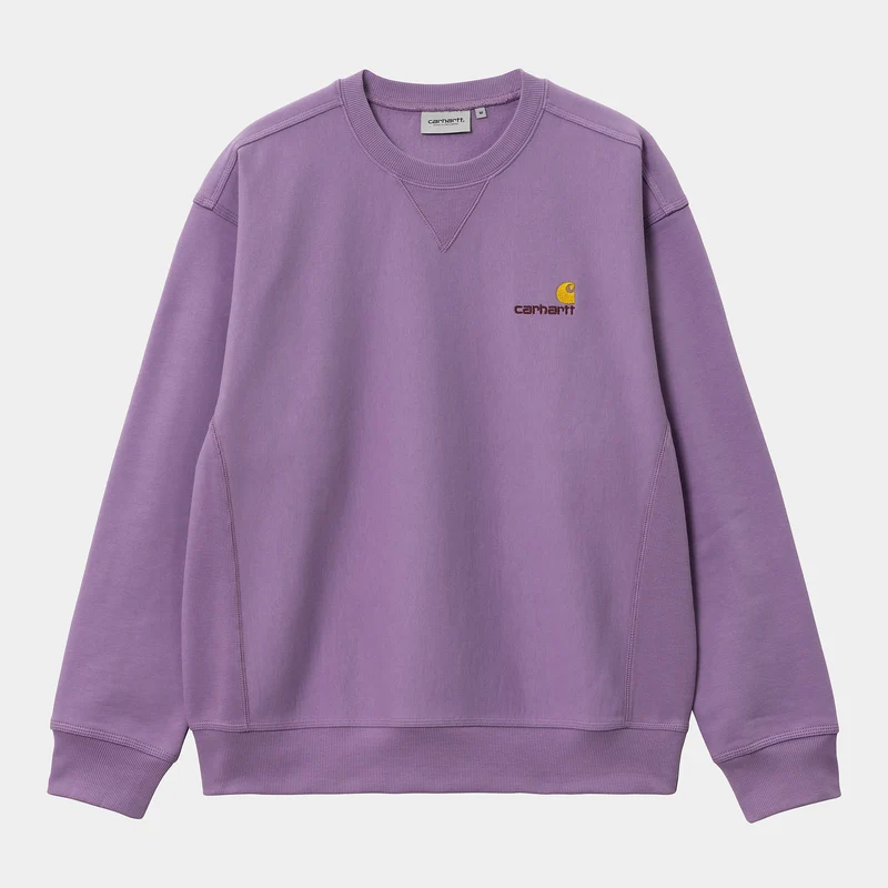 Carhartt WIP Herren American Script Sweatshirt - Violanda