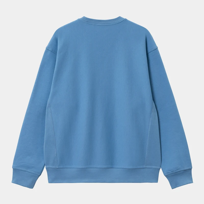 Carhartt WIP Herren American Script Sweatshirt - Fisch