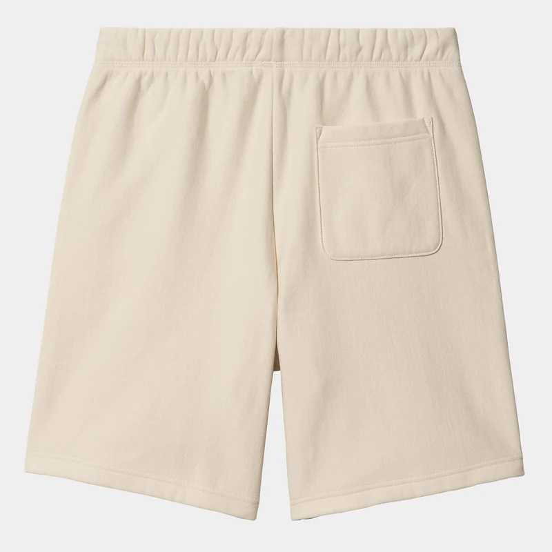 Carhartt WIP Herren American Script Sweatshorts - Natur