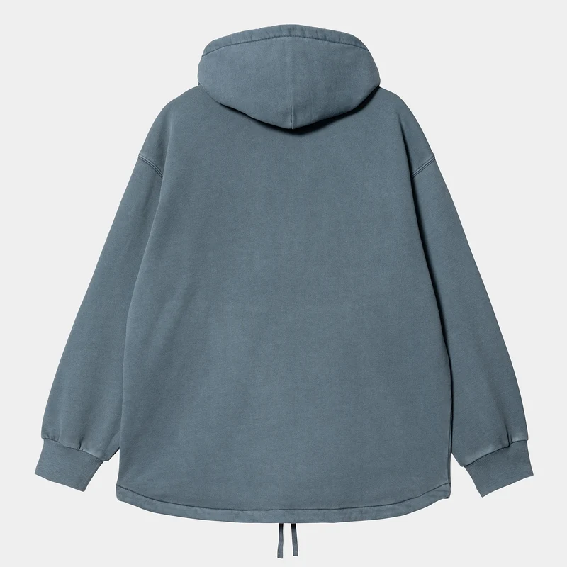Carhartt WIP Arling Sweat Hoodie für Herren – sturmblau, stückgefärbt