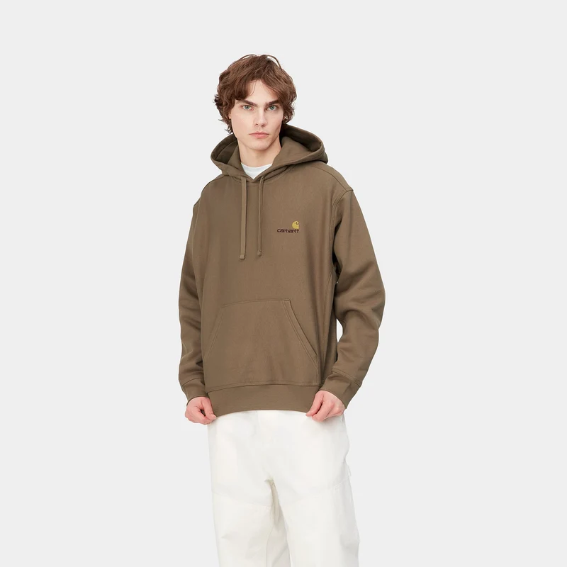 Carhartt WIP Herren American Script Sweatshirt-Hoodie - Buffalo