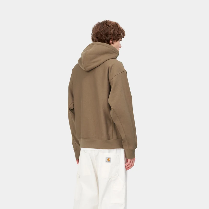 Carhartt WIP Herren American Script Sweatshirt-Hoodie - Buffalo