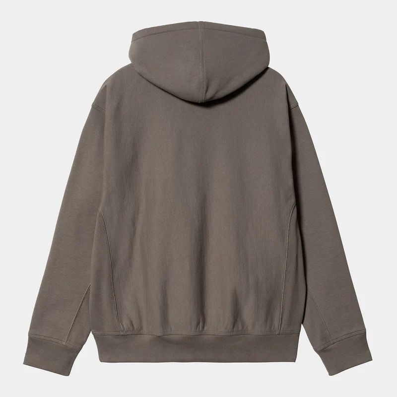 Carhartt WIP Herren American Script Sweatshirt-Hoodie - Teide