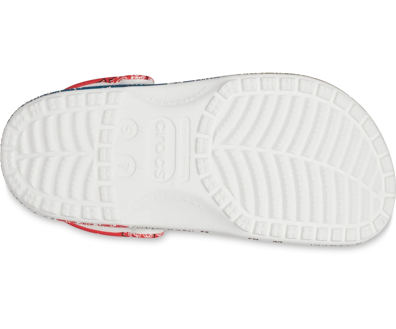 Crocs Klassischer Unisex-Bandana-Clog – Mehrfarbig