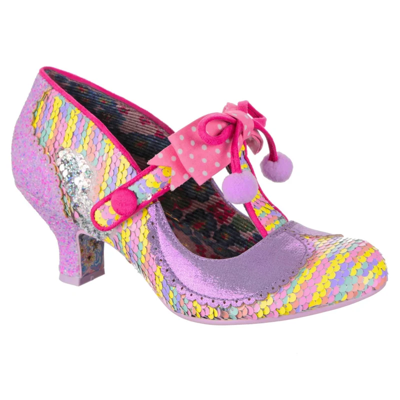 Irregular Choice Damen Charming Chum High Heel – Rosa