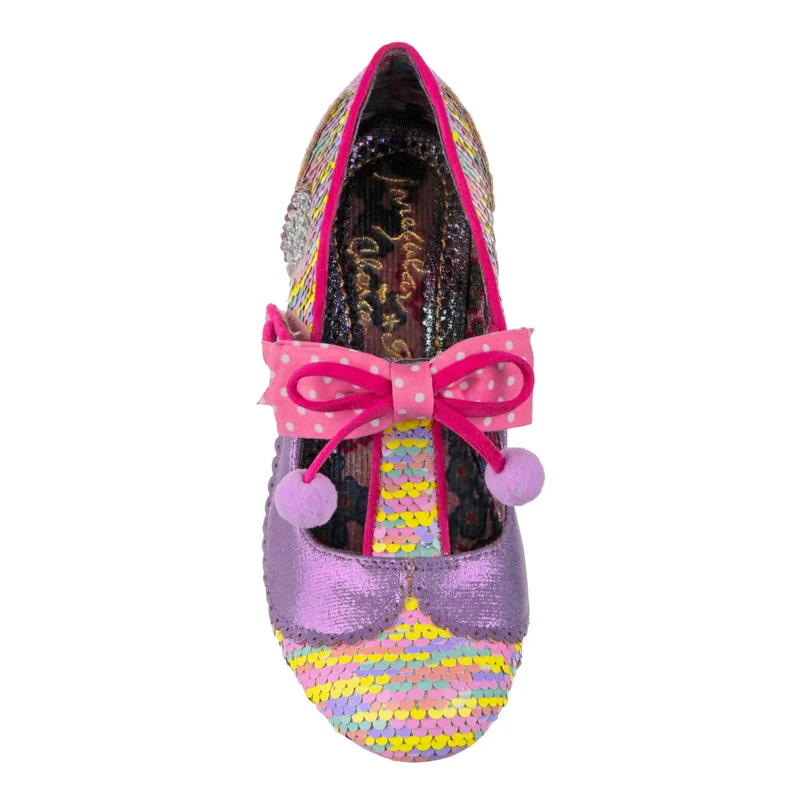 Irregular Choice Damen Charming Chum High Heel – Rosa