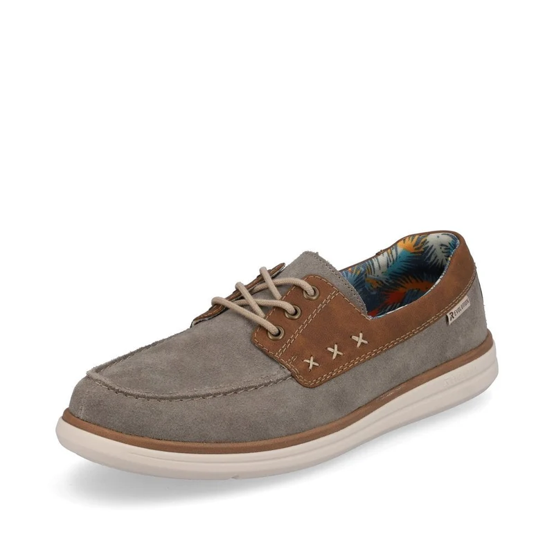 Rieker Mens Revolution Fashion Bootsschuh – Grau