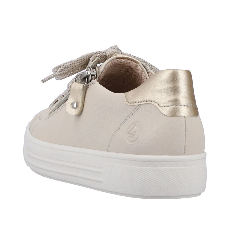 Remonte Modischer Sneaker für Damen – Beige