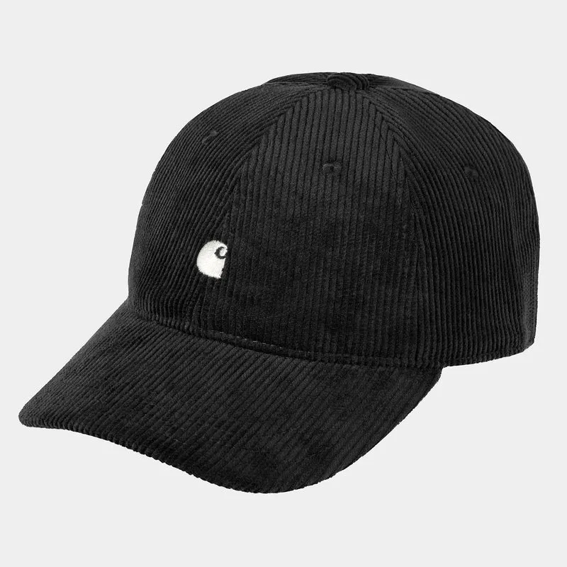 Carhartt WIP Unisex Harlem Cap – Schwarz / Wachs