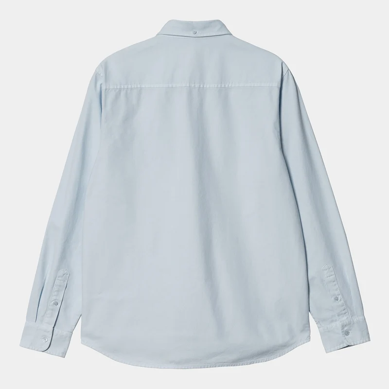 Carhartt WIP Herren Bolton Langarmhemd – Ikarus