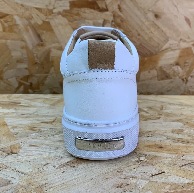 Carmela Mode-Sneaker aus Leder für Damen – Weiß