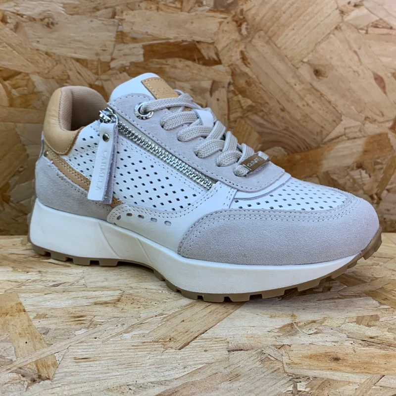 Carmela Mode-Sneaker aus Leder für Damen – Weiß