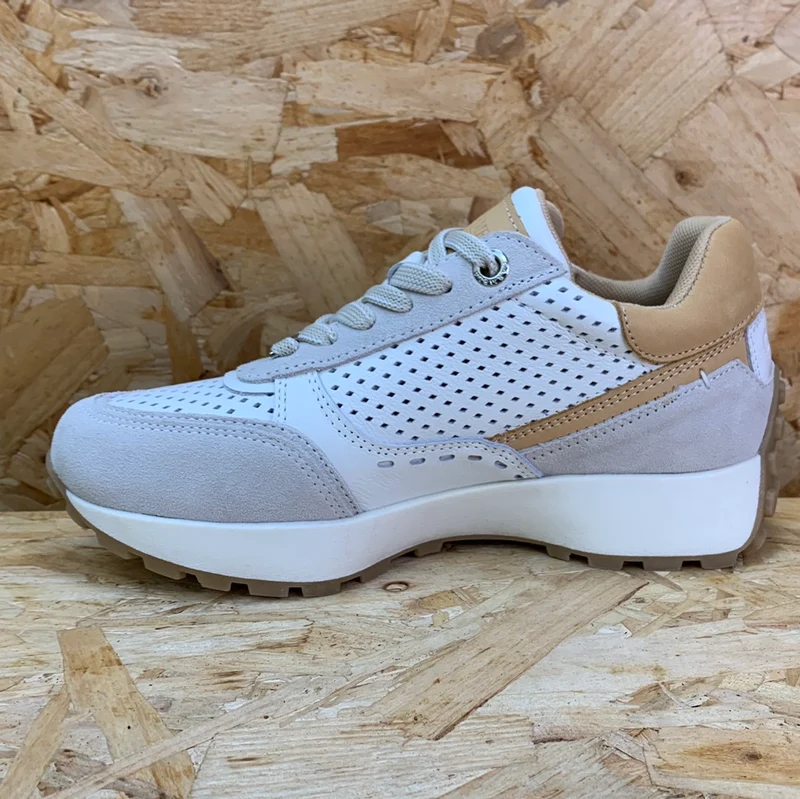 Carmela Mode-Sneaker aus Leder für Damen – Weiß