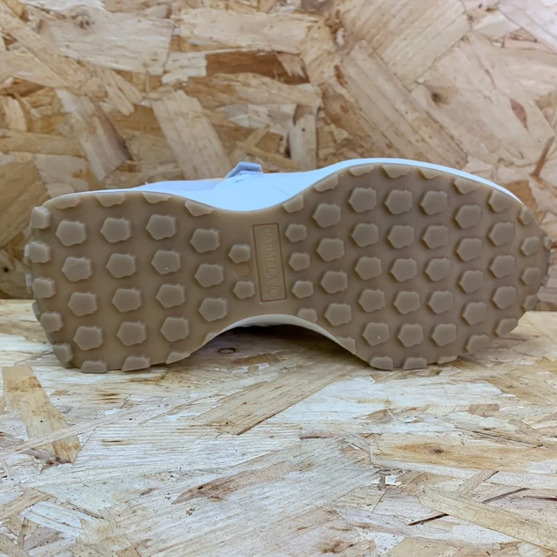 Carmela Mode-Sneaker aus Leder für Damen – Weiß