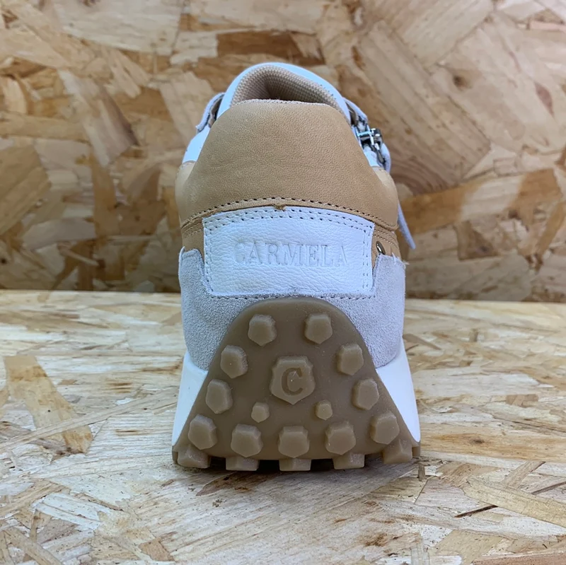 Carmela Mode-Sneaker aus Leder für Damen – Weiß