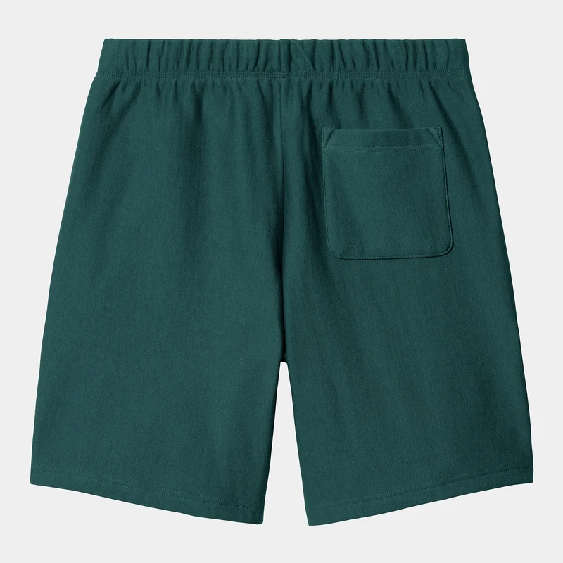 Carhartt WIP Herren American Script Sweat Short - Botanic