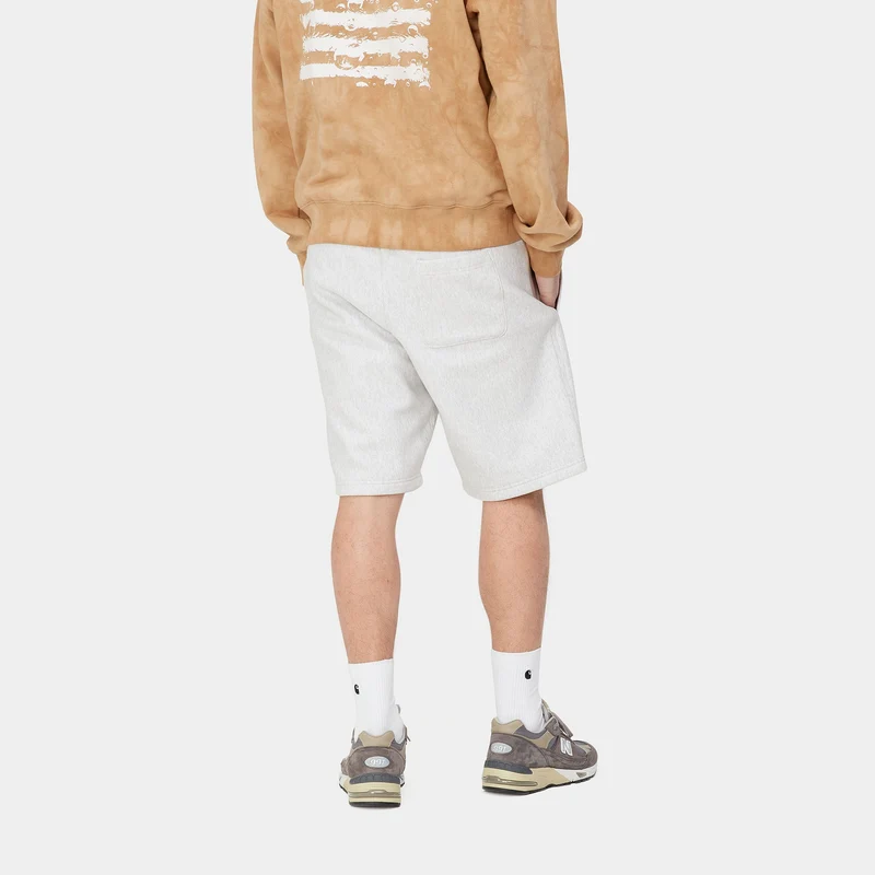 Carhartt WIP Herren American Script Sweatshirt - Aschgrau meliert