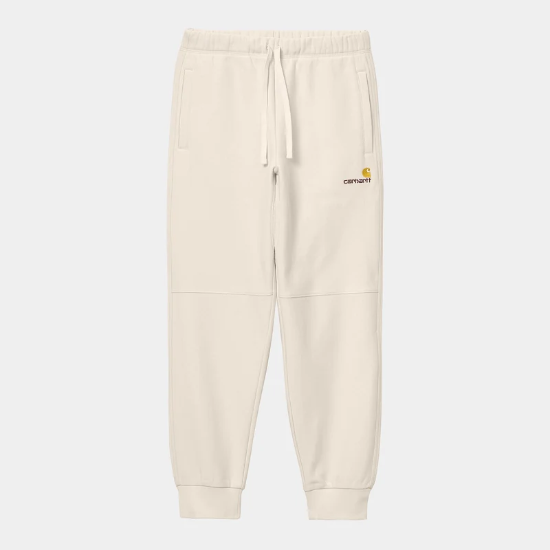 Carhartt WIP Herren American Script Jogginghose - Natur