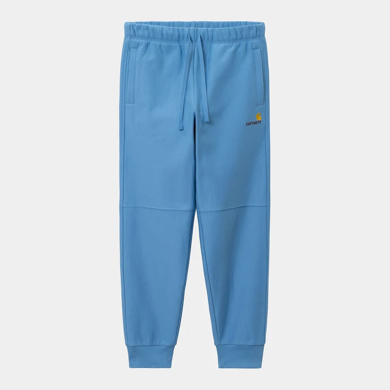 Carhartt WIP Herren American Script Jogginghose - Fisch