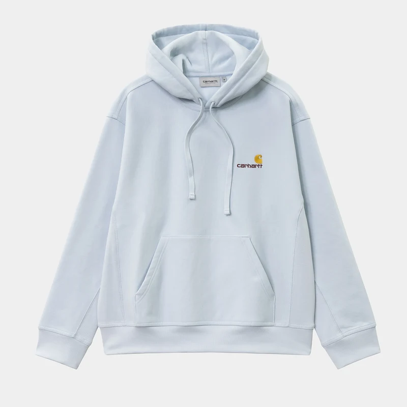 Carhartt WIP Herren American Script Sweatshirt-Hoodie - Ikarus