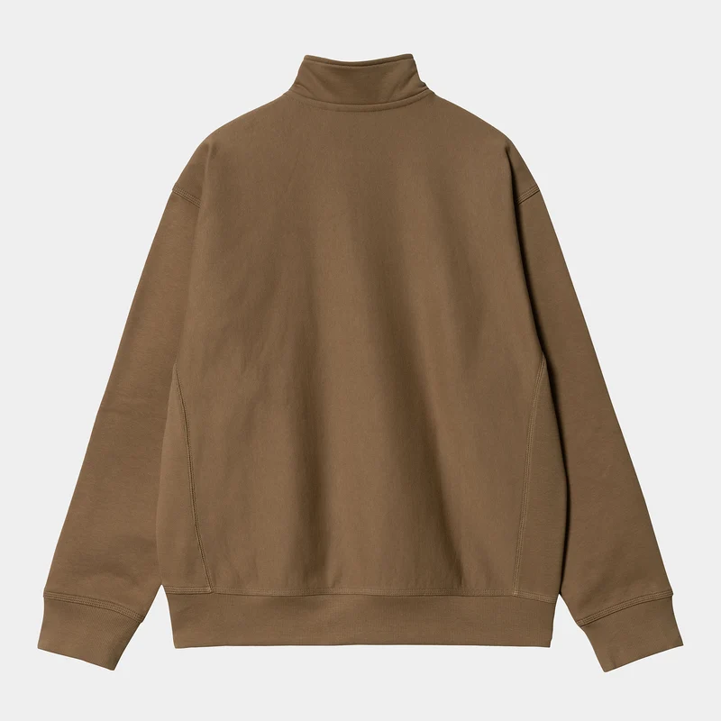 Carhartt WIP Herren Halb-Zip-Reißverschluss American Script Sweatshirt - Buffalo